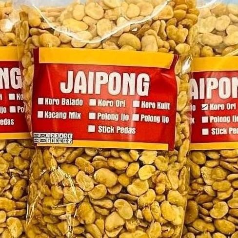 

500GRAM-Makanan Goreng Koro Asin Kupas Gurih Premium- Cemilan, Snacks, Camilan