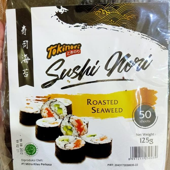 

TOKINORI SUSHI NORI 50 SHEETS/125 GRAM