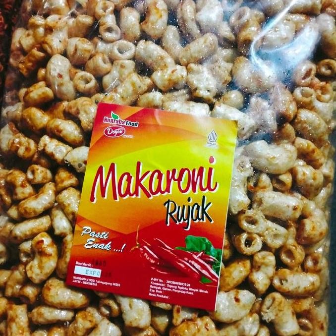 

Makroni rujak pedas manis 1kg camilan pak