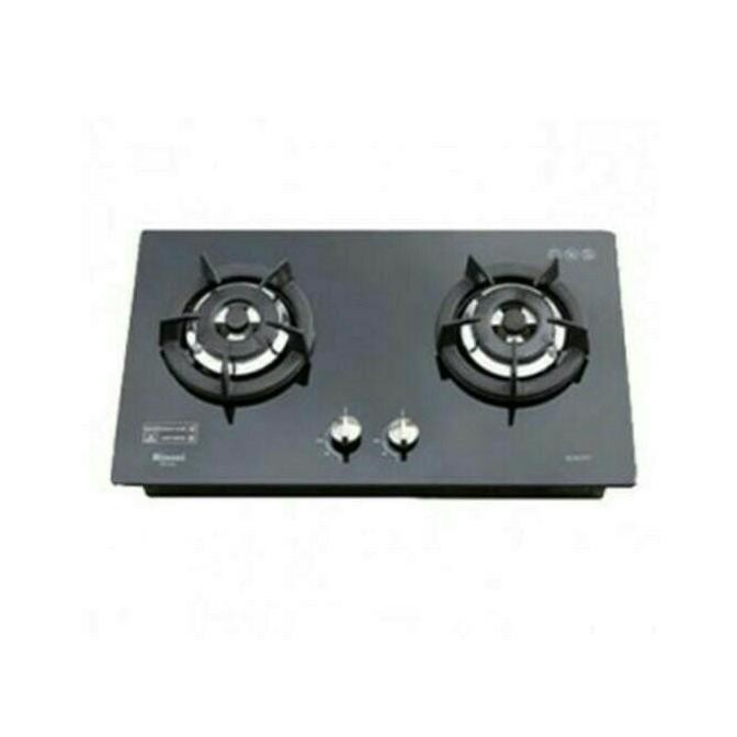 Murah Kompor Gas Tanam Rinnai Schott Glass Rb-2Ghc (Bk)