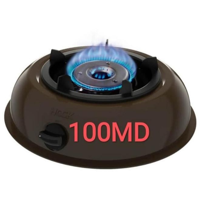 Murah Kompor Gas Hock 100Md 1 Tungku Mutiara Deluxe Api Lotus Biru Besar