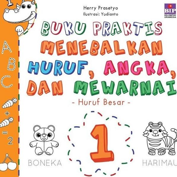 

Buku Praktis Menebalkan Huruf Angka Dan Mewarnai 1