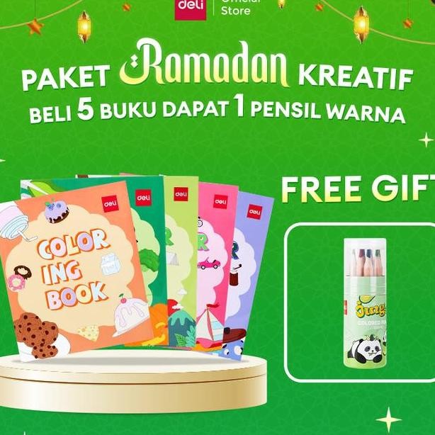 

Paket 10 Buku Mewarnai Gratis Box Penyimpanan