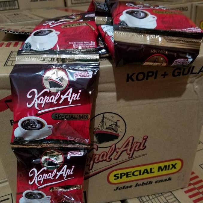 

Kopi Kapal Api Spesial MIX 24 gr 1 renceng ( isi 10 sachet )