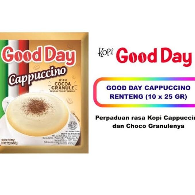 

kopi good day capucino kemasan 1 renteng