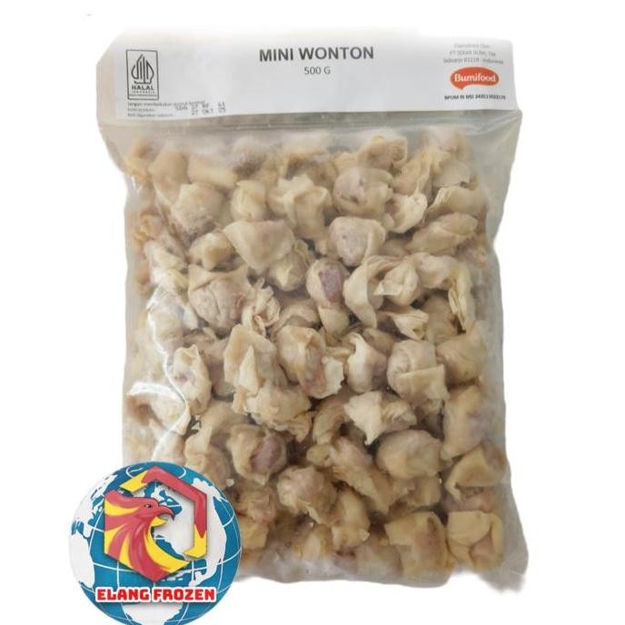 

Bumifood Mini Wonton | Pangsit Mini isi udang cumi ikan 500gr