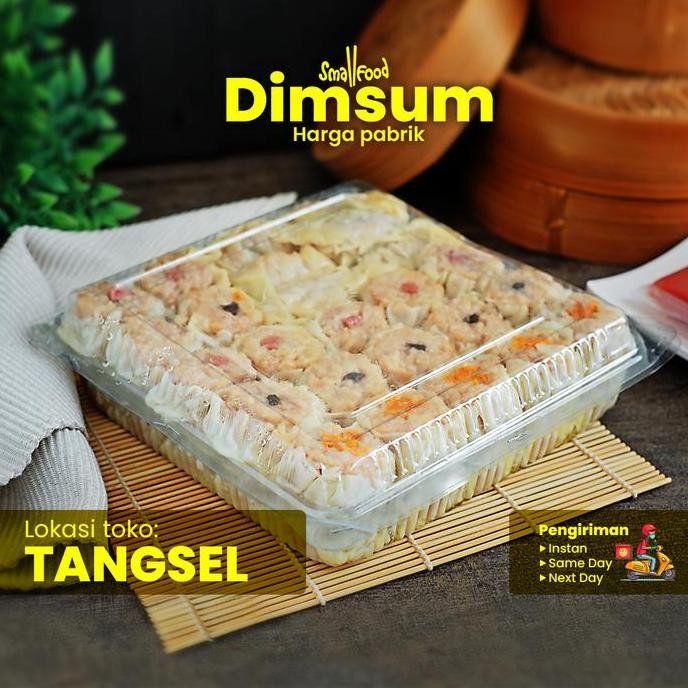 

50 Pcs - Dimsum Siomay Ayam Frozen Cemilan Anak Halal - Smallfood