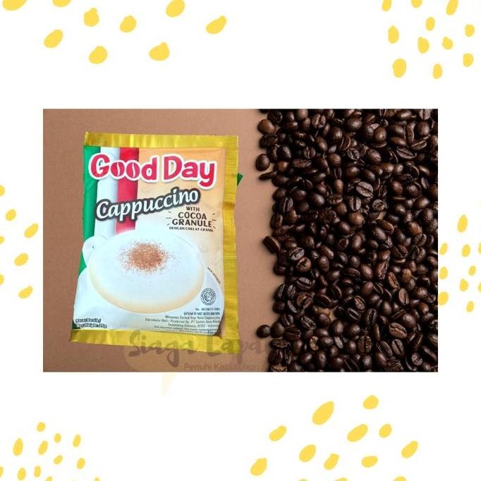 

Good Day Cappucino 1 RENTENG 25gr Kopi Sachet