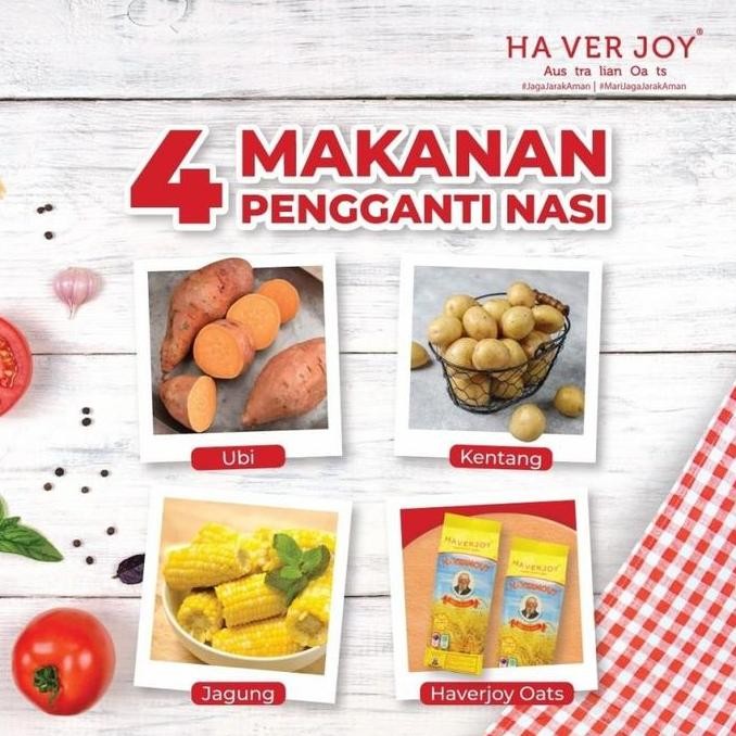 

HAVERJOY Havermout Instant Oats 1 Kg - Australian Oats 1Kg