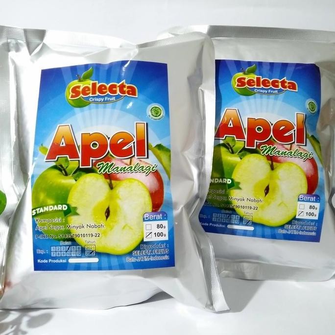 

Keripik Apel Selecta Standard 100 gram