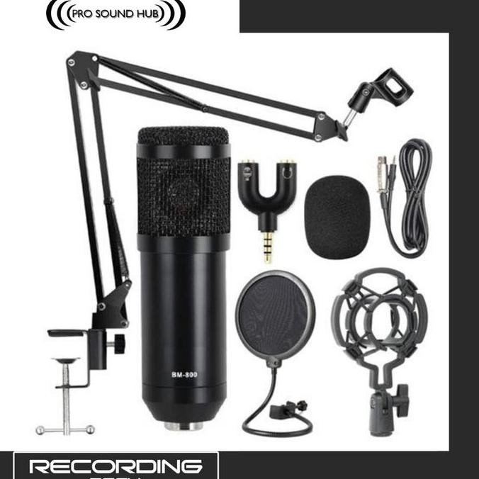 (Expert) BM800 BM-800 BM 800 Microphone Mic Condenser Recording Tech