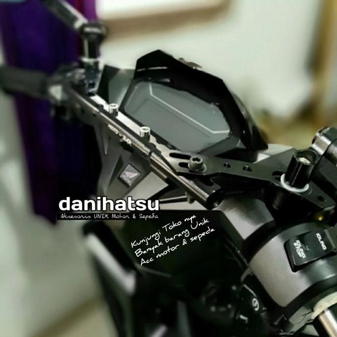 Stabilizer Stang Holder HP Nmax Aerox Lexi Xmax Beat Vario Mio Scoopy