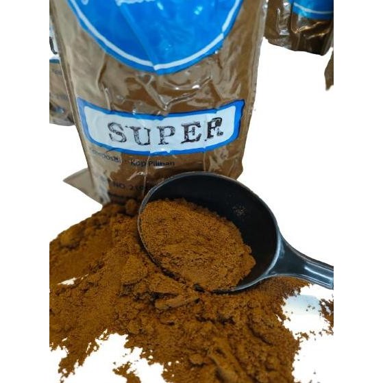 

SUPER" Kopi bubuk Robusta berat bersih 1kg