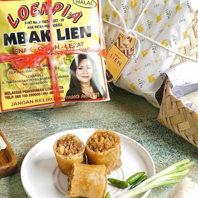 

Lunpia Lumpia Semarang Mbak Lien Original special paket isi 10 pcs