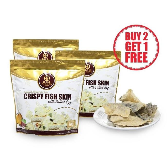

The Duck King - Crispy Fish Skin with Salted Egg (Buy 2 Get 1 Free)