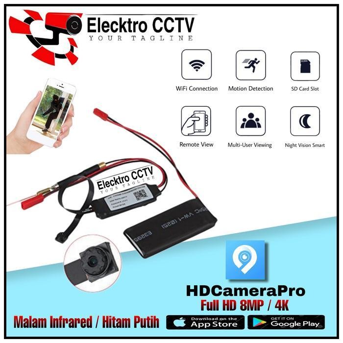 Spy Cam Mini Wifi / IP 1080P 4K Hidden Spy Camera CCTV