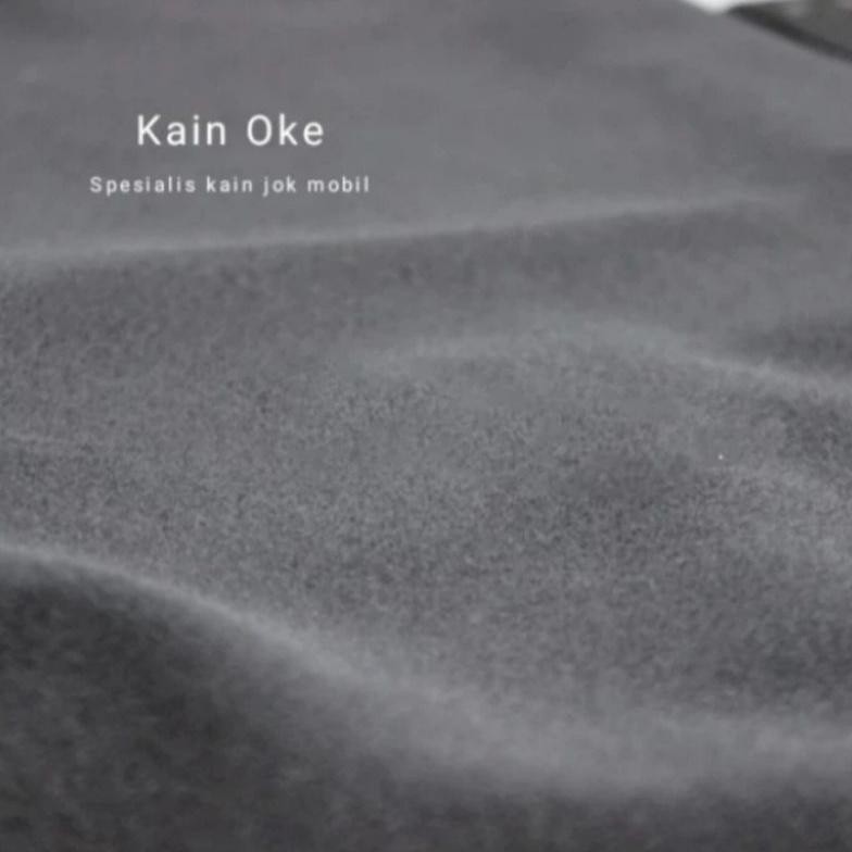 Kain Jok Mobil Bludru Abu Tua cocok untuk Pinggiran Jok Original Katana GX AST