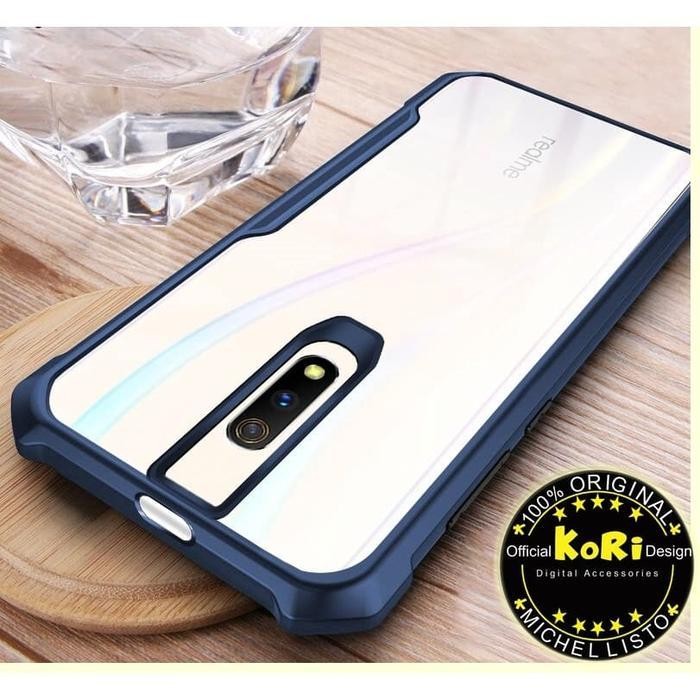 Case untuk oppo k3 realme x bumper Shield transparan clear casing phone cover