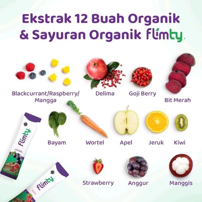 

Flimty Fiber Official Shop 1 Box isi 16 | Minuman Serbuk Antioksidan