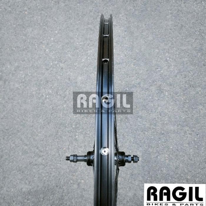 Wheelset Sepeda 700 700C Araya Ar719 Double Wall Lubang 36 Hole 36H Velg Rims Rim Alloy Hub Freehub 