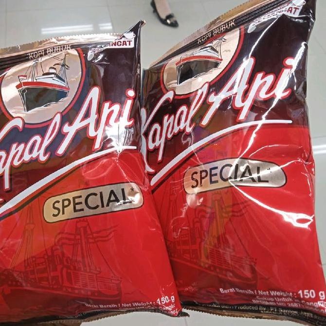 

2 pcs kapal api special 150gr kopi bubuk