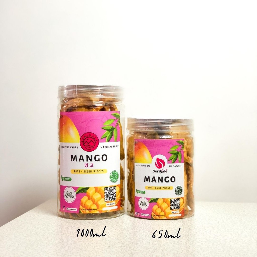 

SERIGALE.ID+KeripikManggaSlice+BuahManggaAsli+355gr