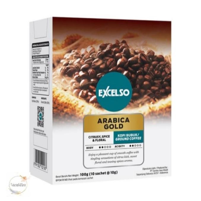 

EXCELSO ARABICA GOLD - FOLDING BOX 10 SACHET @10GR