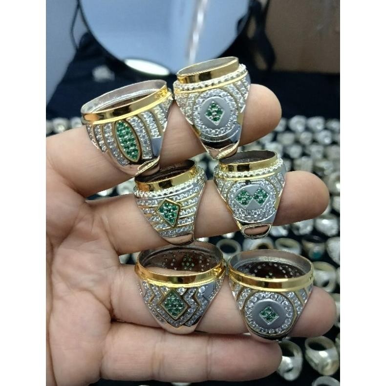 ring perak tanam include crom DiM