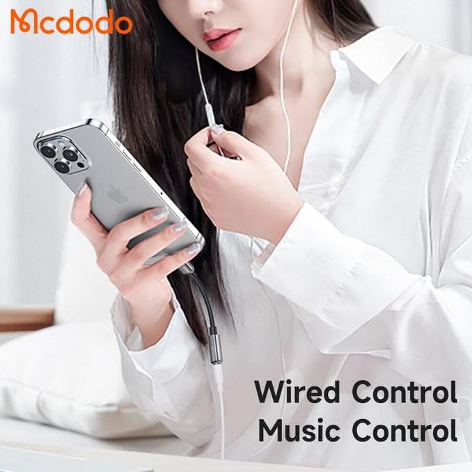 (Expert) Converter Splitter iPhone Lightning To Jack 3.5mm Open Mic