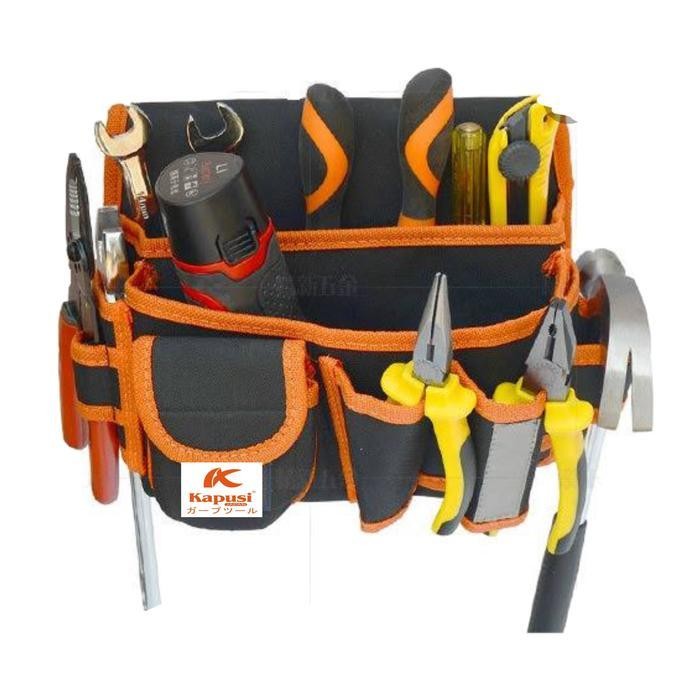 Tas Sabuk Pinggang /Tas Peralatan /Tas Tukang /Tas Perkakas Original Dan Terpercaya