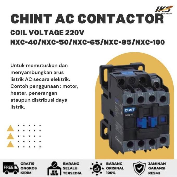 /////] CHINT AC Contactor NXC-40  NXC-50  NXC-65 NXC-85  NXC-100