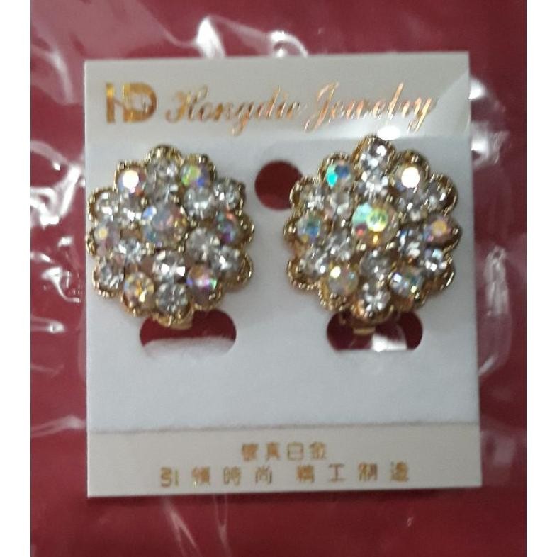Giwang Jepit/anting jepit/giwang mata/anting mata DiM