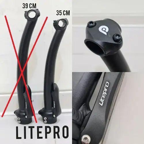 Cagak Tiang Stang Sepeda Lipat Handlepost Bengkok Lengkung Original Dan Terpercaya