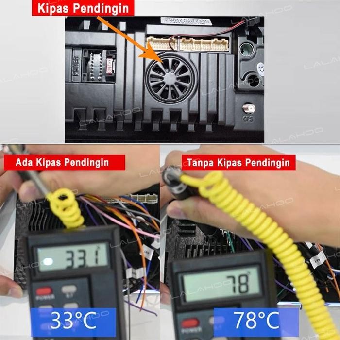 Ada Kipas Pendingin9 Inch 6G+64G Android 13 Head Unit Untuk Ertiga/Swift 2012-2017 Termasuk Frame/Pn