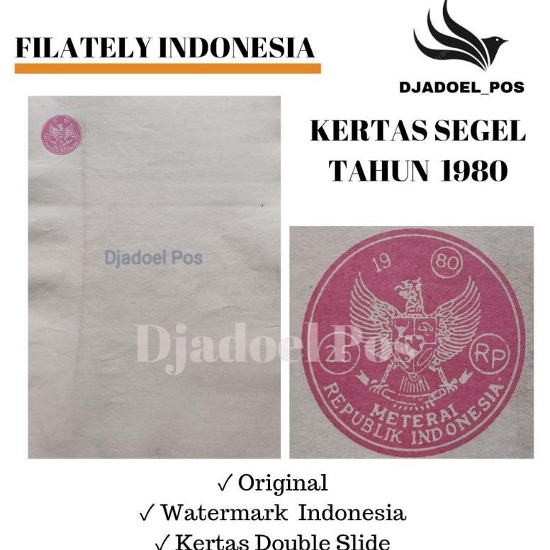 

KERTAS SEGEL TAHUN 1980 (Buy 4 Get 1 Free) Double Asli DiM