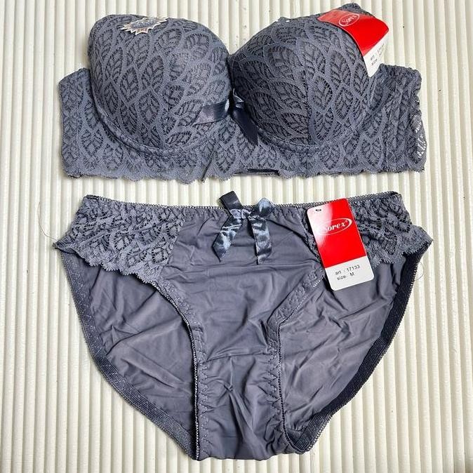 Bra bh SET CD SOREX WANITA setelan CELANA DALAM 17133 CUP B ada lawat berbusa kait 3 34-38 HI