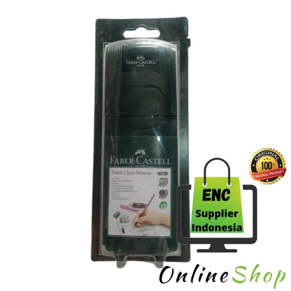 

fabercastell 1 paket pensil ujian mantab ujian EXAM TAB faber castell mantap per set - enc.sup DiM
