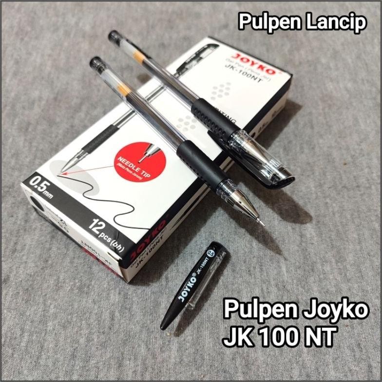 

1 Pak Pulpen Joyko JK 100 NT Isi 12 Pcs HITAM DiM