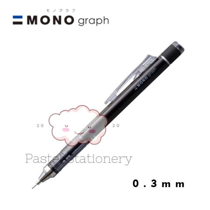 

Tombow Mono Graph Shaker Mechanical Pencil 0.3mm - Pensil Mekanik 0.3 Tombow DiM