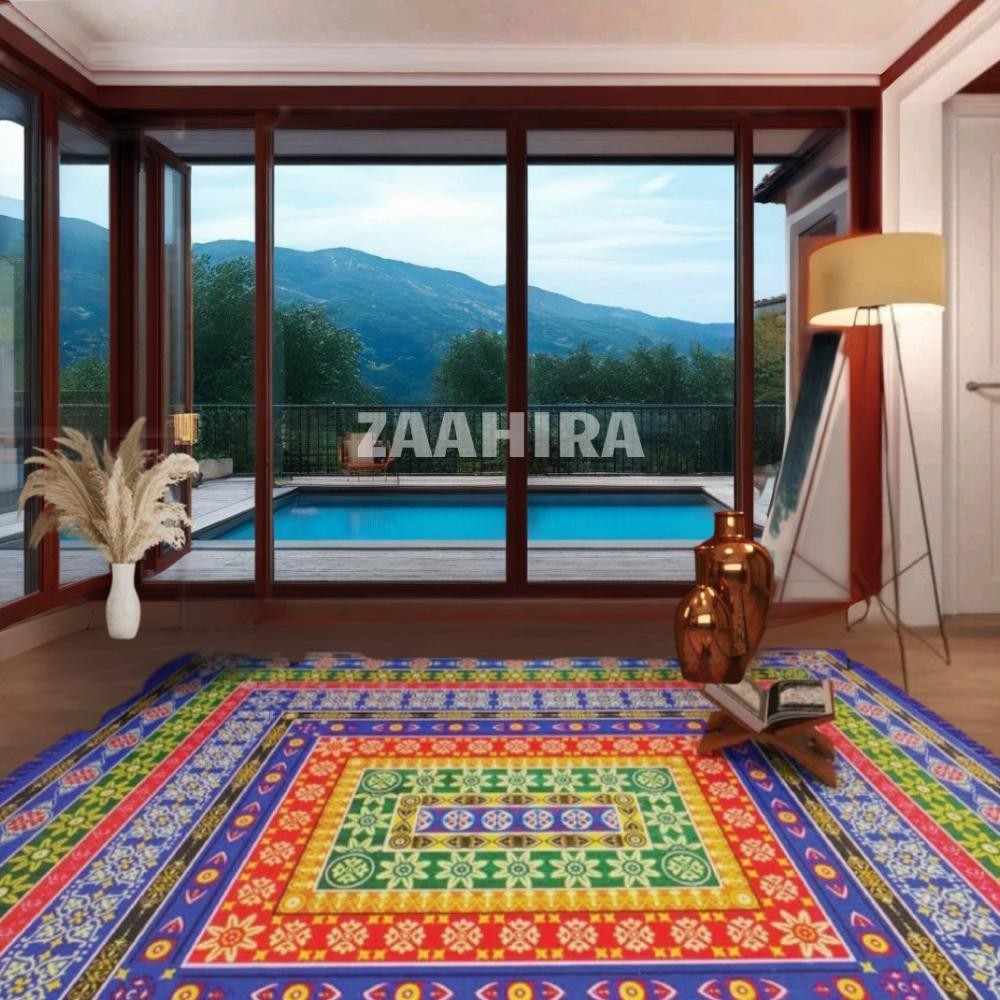 Karpet Turki Ostrich JUMBO Sisa Ekspor Dubai / Permadani Bisa Lipat Carpet Turkey / Tikar Piknik / K