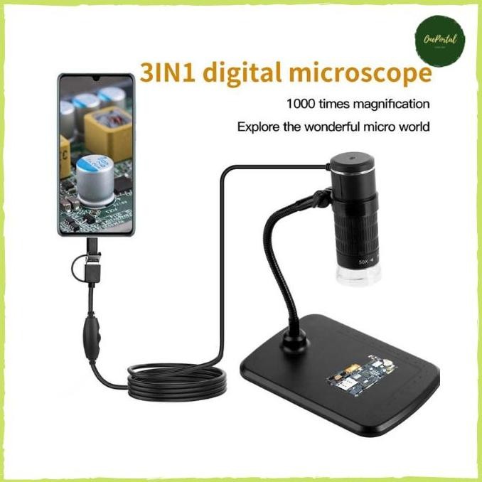 

Sale Mikroskop Digital Usb Android Hd 1000X Magnification Microscope