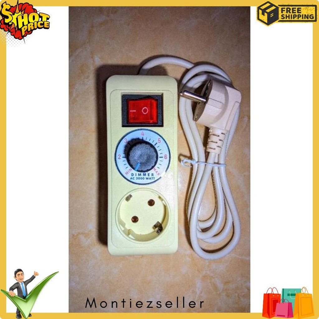 Dimmer 2000 What Pengatur Kecepatn Gerinda Dinamo Peredup Lampu Diskon