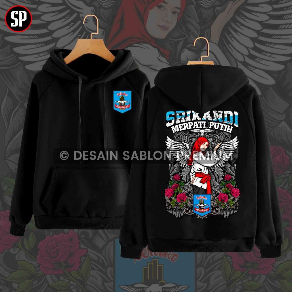 Jaket Hoodie Srikandi Merpati Putih Betako Indonesia Terbaru | Atasan Lengan Panjang Dan Pendek Dist