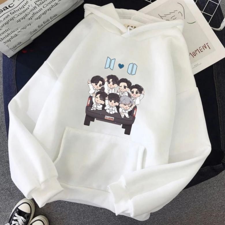 ] Hoodie Jumper Bts Yet2Come Yet To Come Premium Fleece