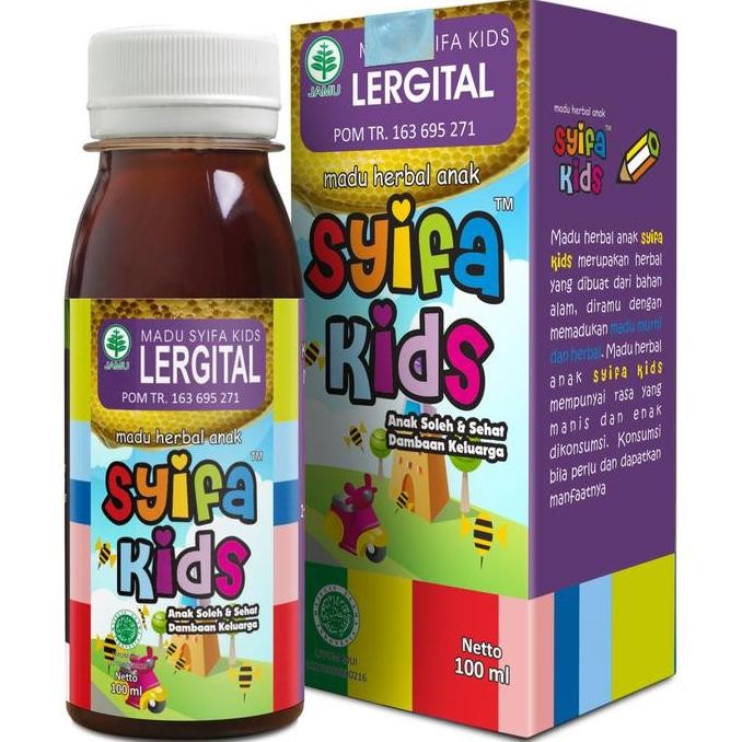 

NEW Madu Anak Syifa Kids LERGITAL / Alergi Dan Gatal READY