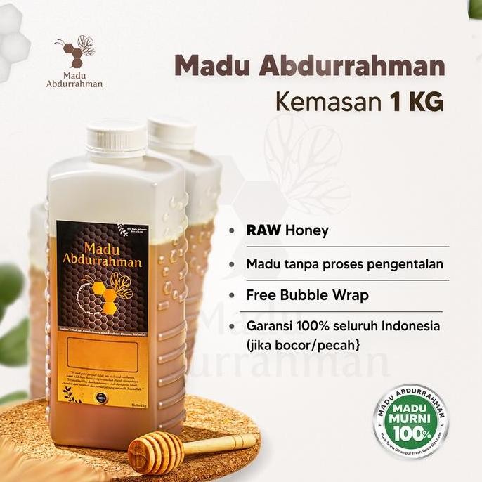 

NEW 1kg Madu Kaliandra/Madu Abdurrahman/raw honey/madu murni/madu asli READY
