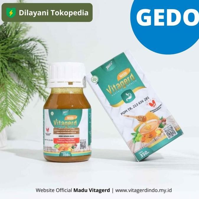 

NEW Madu Vitagerd Vita Gerd Original BPOM Herbal Lambung Asli READY