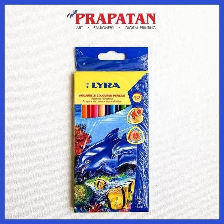 

( SEKOLAH / LUKIS ) PROMO PENSIL WARNA LYRA AQUARELLE 12 WARNA (PANJANG) / COLOURED PENCILS (SENI / MENGGAMBAR / ART / KERAJINAN ) PRIVASI AMAN