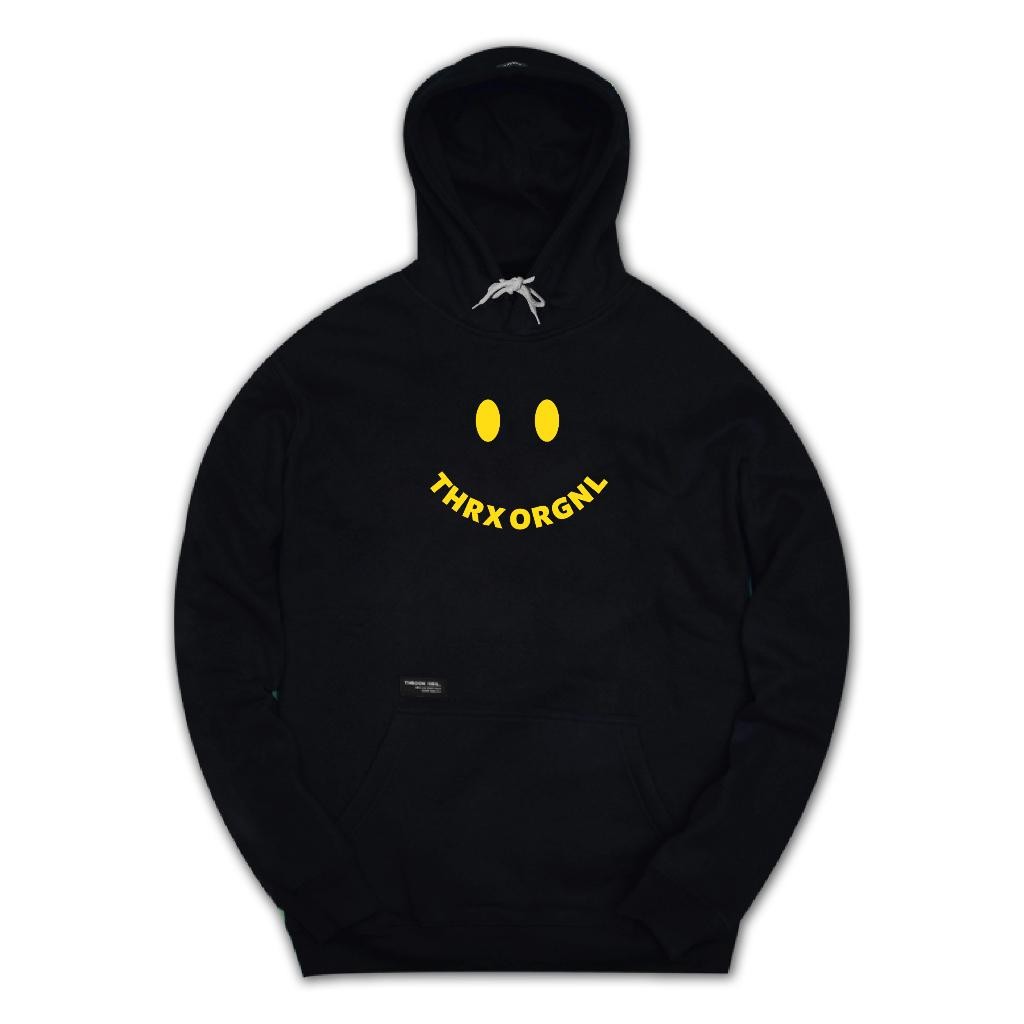 Throox Original Pullover Hoodie Kourtney Black Terbaru Best Quality 100% Original