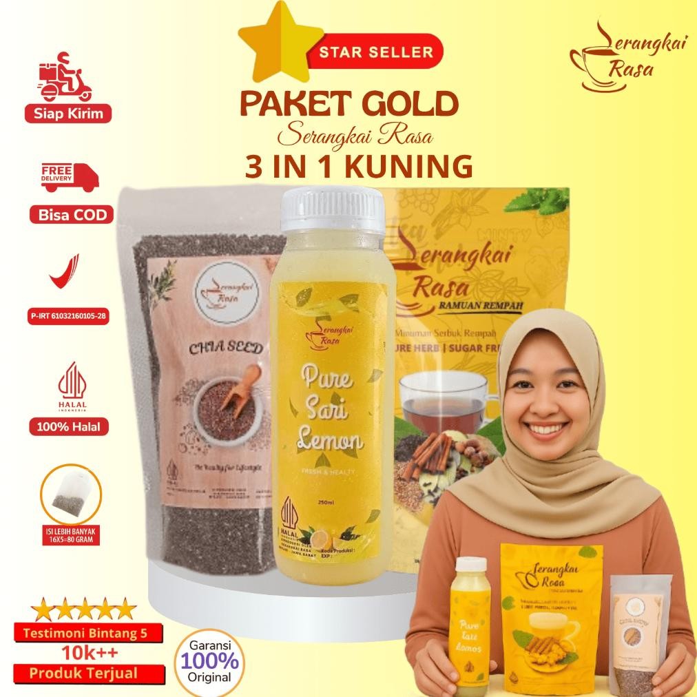 

Paket Gold 3 in 1 Serangkai Rasa